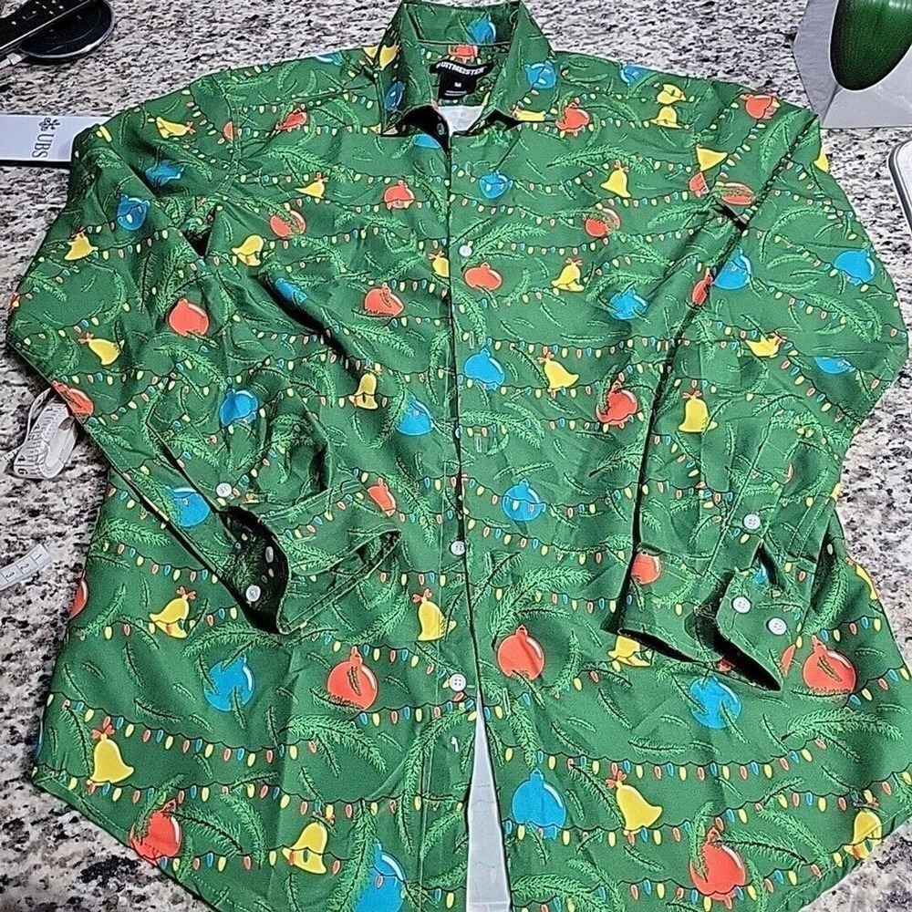 Suitmeister‎ M Christmas Themed Shirt Mens